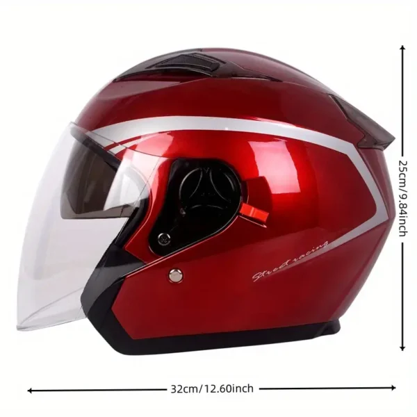 Stylish Dual Visor Motorcycle Helmet