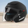 All-Season Motorcycle Helmet with Reflective Strips