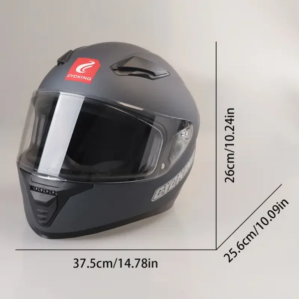Retro Full-Face Motorcycle Helmet WS-607