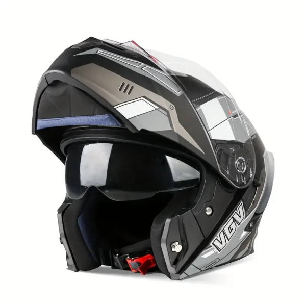 Motorcycle Flip-Up Helmet for All Seasons