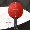 Professional Table Tennis Racket - Red