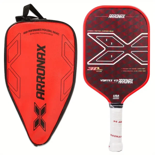 1725872965263-1e07101eab304a5a9b1334ccceaf916d-goods.webp ARRONAX T700 Carbon Fiber Pickleball Paddle