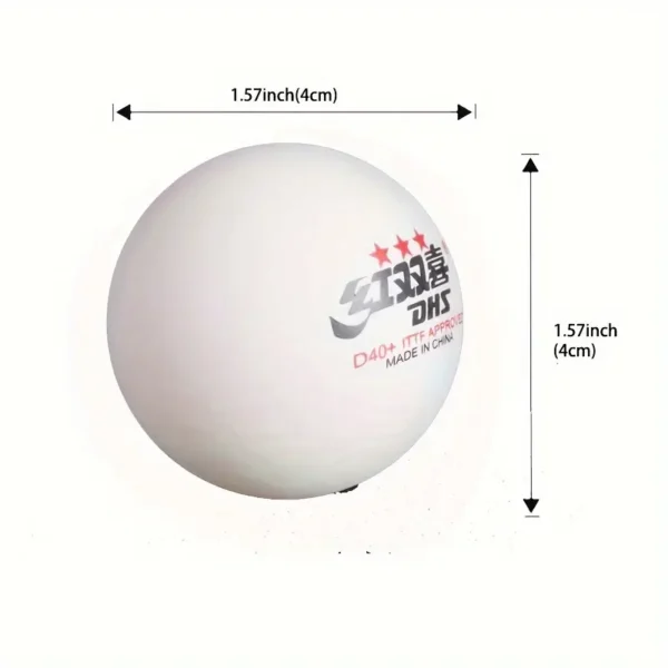 Red Double Happiness 3 Star Table Tennis Ping Pong Ball