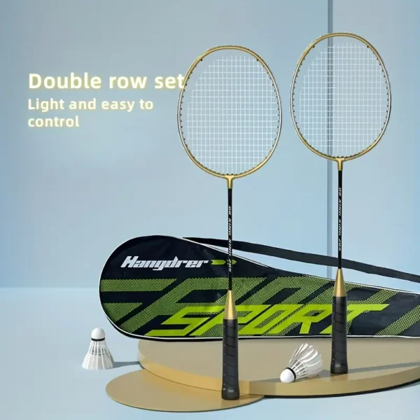 2pcs Professional Badminton Racket Set