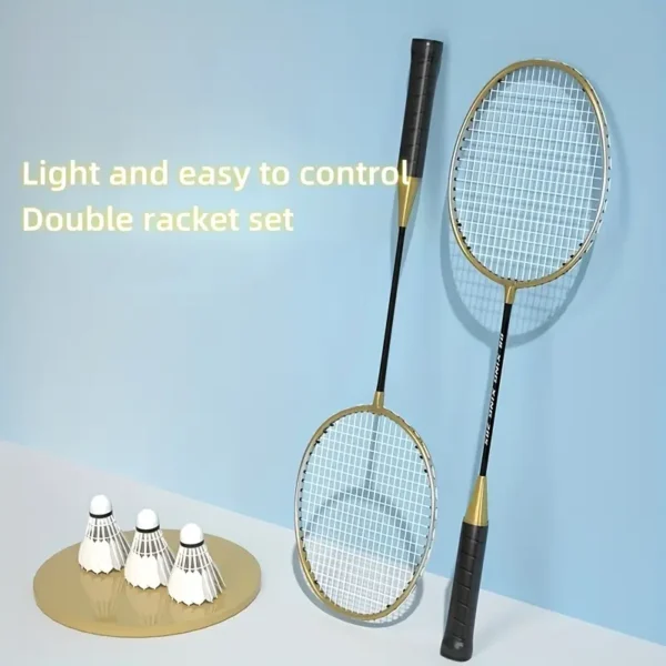 2pcs Professional Badminton Racket Set