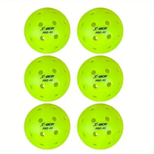 44bb0ff9-b5cf-415d-a91a-499c26ab7104.webp X ACE 40 PRO Pickleballs Crack Resistant & High Visibility