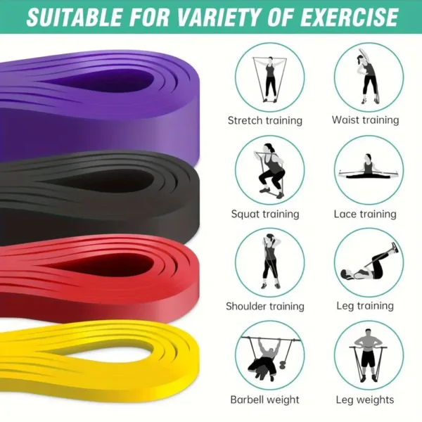4pcs Resistance Bands Set