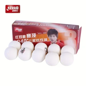 593542e4c572c553ecfa323777a9e4e7.webp Red Double Happiness 3 Star Table Tennis Ping Pong Ball