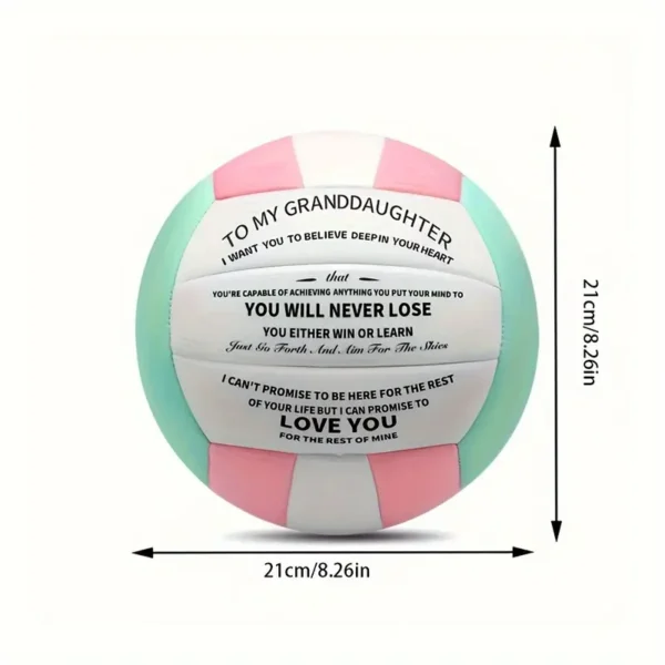 7af2d57d-de4f-4571-a9c3-68e7cde8a910.webp Inspirational Volleyball with Pump for Granddaughter