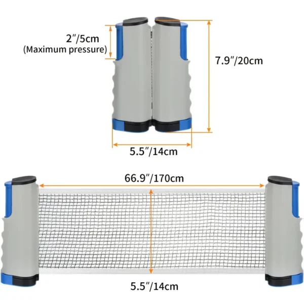 DIY Retractable Ping Pong Net