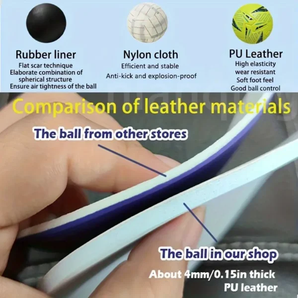 Fluorescent Yellow Size 5 Soccer Ball