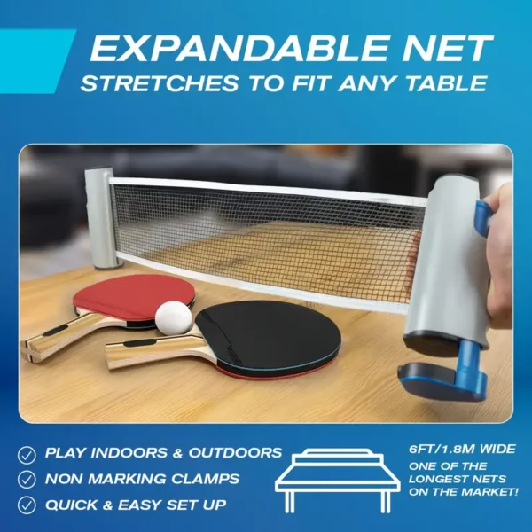 DIY Retractable Ping Pong Net