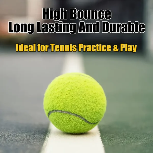 3 Tennis Balls for Training and Outdoor Sports